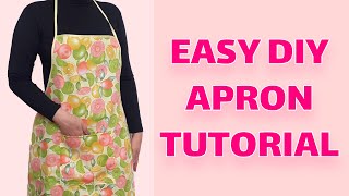 Download lagu How to make kitchen apron at home | kitchen apron cutting and stitching tutorial | DIY mp3