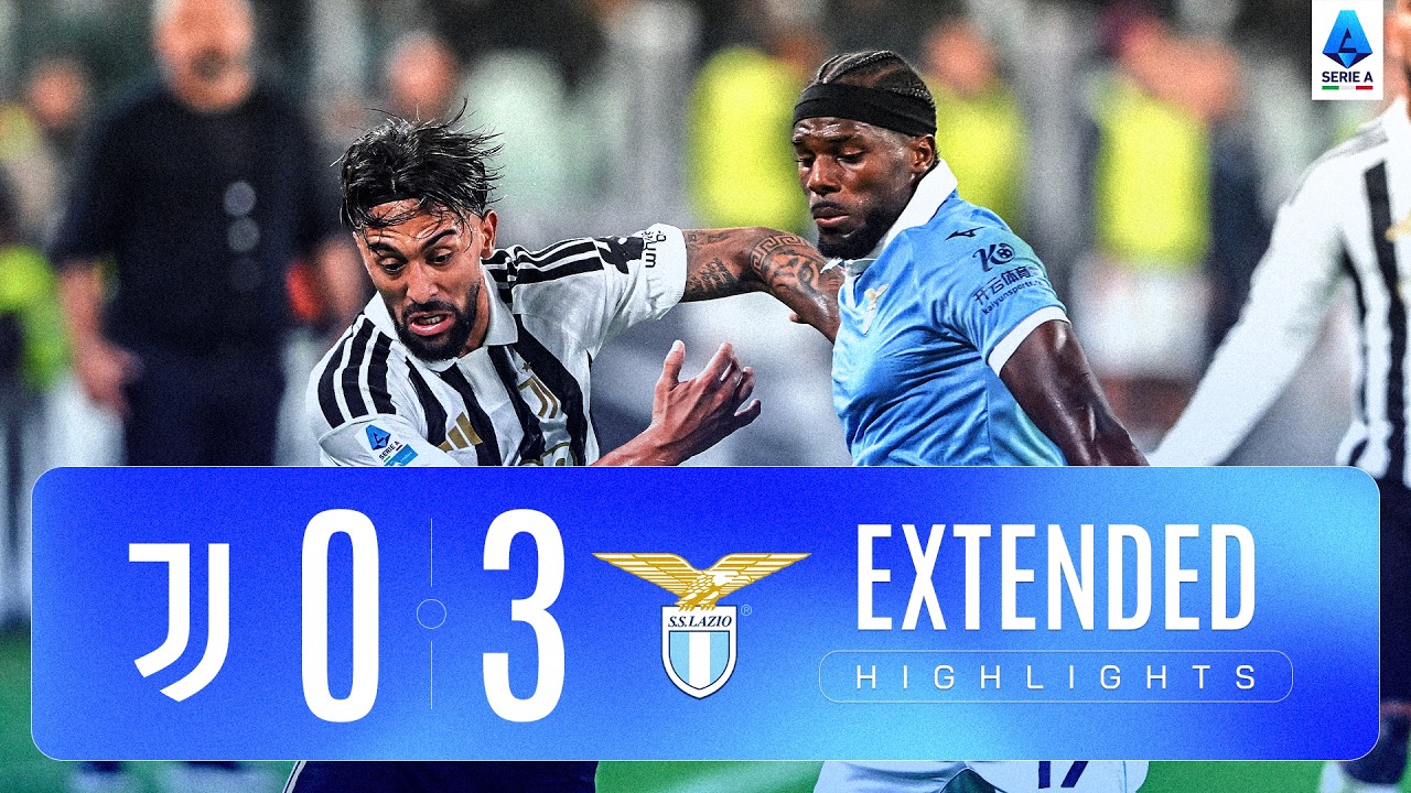 JUVENTUS-LAZIO 0-3 | EXTENDED HIGHLIGHTS | SERIE A 2026/27
