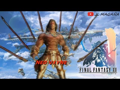 FFXII . (Ps4) . Bahamut - fortaleza Aérea . Boss .. Neo Vayne ..