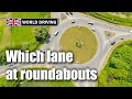 Which lane at roundabouts? Roundabouts driving lesson