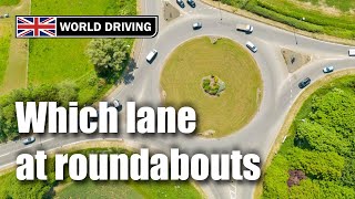 Roundabout Lane Selection