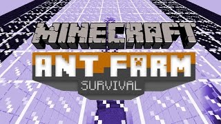 Minecraft Ant Farm Survival - Ep. 7 - Shrooms & Booms