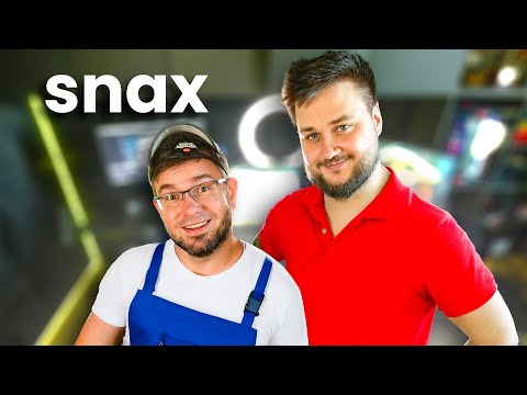 I'M CLEANING UP THE PLAYERS' STANDS - SNAX