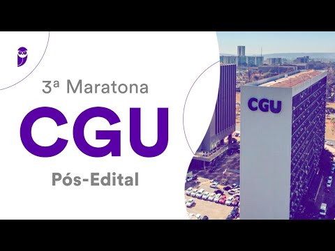 3ª Maratona CGU – Pós-Edital