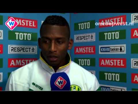 Reactie ADO-speler Dion Malone na Almere City - ADO Den Haag
