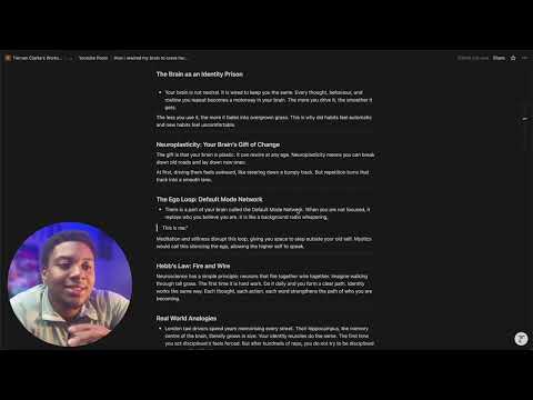 How i rewired my brain to crave hard work.. do this :)