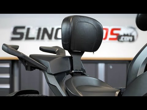 Can-Am Ryker 2-Up Adjustable Driver Backrest