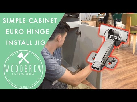 How To Easily Install Euro Cabinet Door Hinges |...