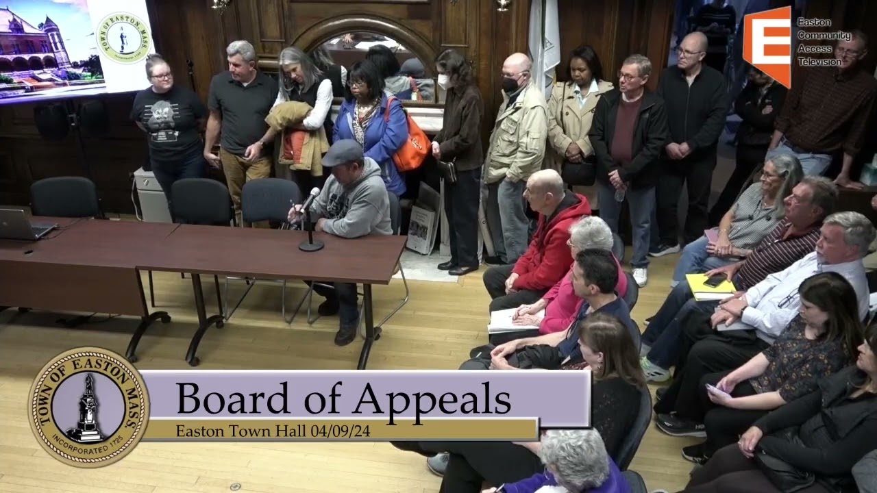 Board of Appeals: 4/9/24