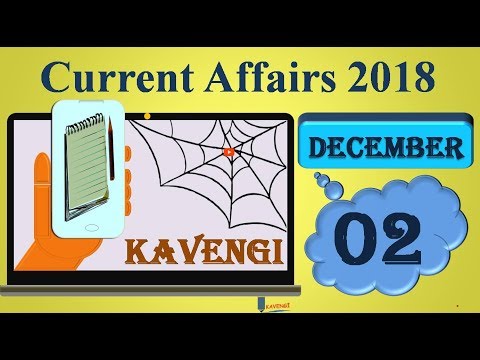 Current Affairs 2018| December 02| English