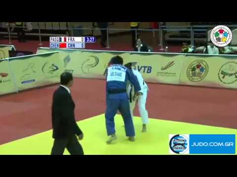 Judo Grand Prix Abu Dhabi 2011 1/2 Final -70kg PASQUET (FRA)-CHEN Fei (CHN)