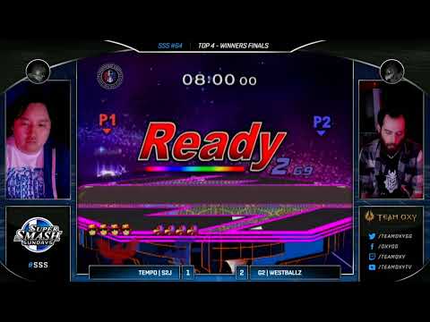 SSS #64 - Tempo | S2J (C. Falcon) vs. G2 | Westballz (Falco) - SSBM - Top 8, Winners Finals