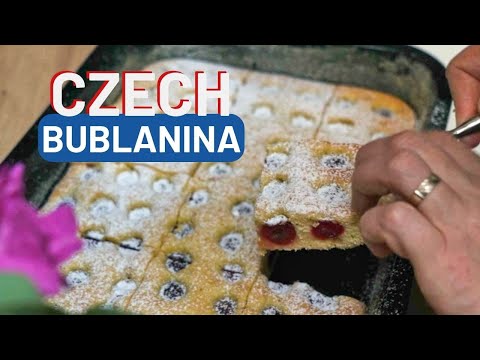 Bublanina Czech Fruit Cake