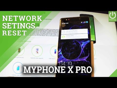How to Restore Network in myPhone X PRO - Reset Network Settings