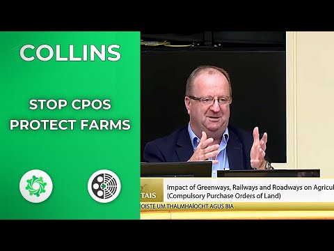 Michael Collins demands end to CPOs for greenways