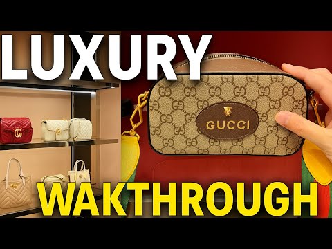 💥Luxury shopping with me at Woodbury Common premium outlets🧳.Gucci outlet.