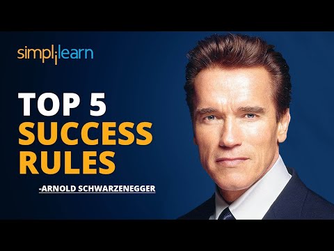 Arnold Schwarzenegger Top 5 Success Rules | Arnold Schwarzenegger Motivation | Simplilearn