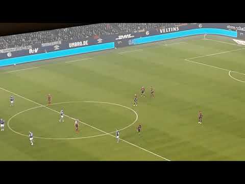 SCHALKE VS NÜRNBERG FREUND VS FREUND 3:2 ZTRELAK STIMMUNG