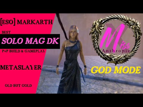 [ESO] MARKARTH 🔴 BEST MAGICKA DRAGONKNIGHT PvP BUILD & GAMEPLAY 🔴 METASLAYER ⭐ SOLO/ 1vX/ GROUP ⭐
