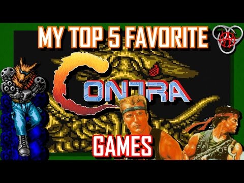 My Top 5 Favorite Contra Games - 30 Years of Contra | Nefarious Wes