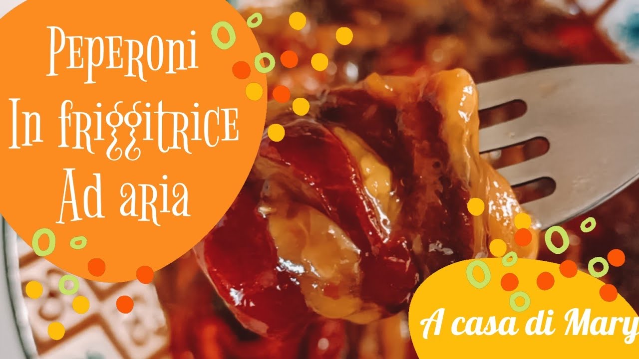 PEPERONI NELLA FRIGGITRICE AD ARIA