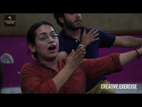 Nishant Aggarwal A DAY IN THEATRE WORKSHOP BY SHILPI MARWAHA | SUKHMANCH THEATRE
