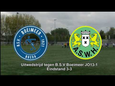 ASWH JO13-1 Vs BSV Boeimeer JO13-1
