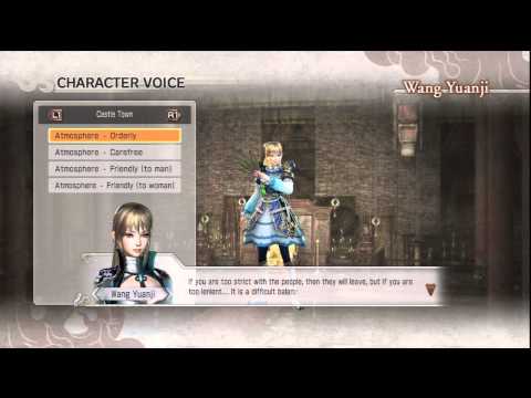 Dynasty Warriors 7 Xtreme Legends - Wang Yuanji Legend Quotes (English)