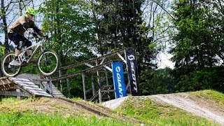 preview picture of video '1st Ride@Bikepark - Lenggries Mai2014'