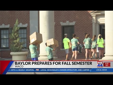 Baylor Prepares For Fall Semester