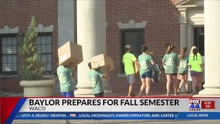 Baylor Prepares for Fall Semester