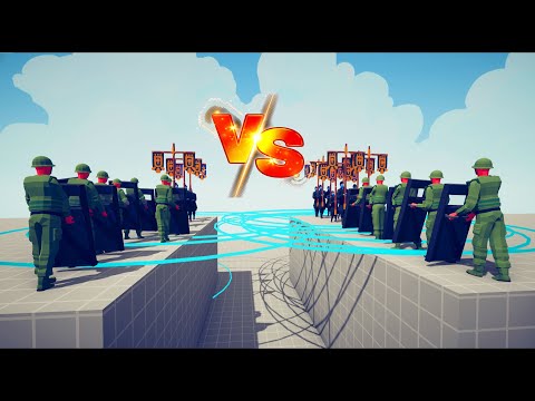 MILITARY VS GERMAN WW2 - Totally Accurate Battle Simulator