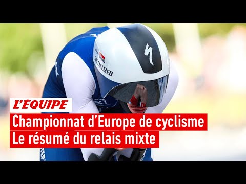 Cycling - Les Bleus crowned European mixed relay champions thanks to a huge comeback