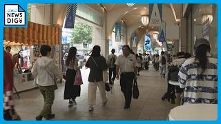 再開発計画停止の名駅ににぎわいを　ナナちゃんストリートで夏祭り