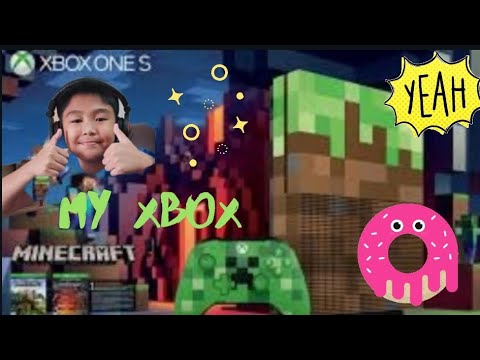 My Xbox One S Minecraft Limited Edition