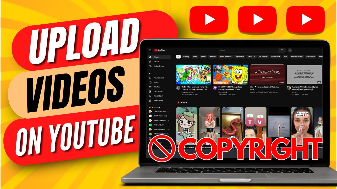 How To Upload Videos On YouTube Without Copyright (For Beginners)