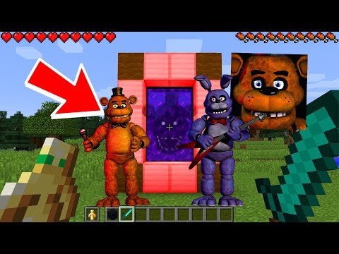 Erin Ketchum (ZombieSMT) - HOW TO MAKE A PORTAL TO THE SCARY FNAF DIMENSION - MINECRAFT FNAF