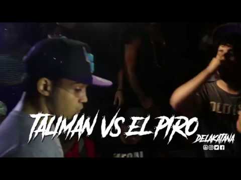 TALIMAN vs EL PIRO - Semifinal: Batalla de Freestyle #DeLaKatana (República Dominicana)
