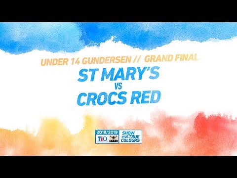 St Mary's vs Crocs Red: Grand Final - Under 14 Gundersen: 2018/19 TIO NTFL