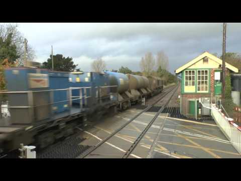 66433 and 66424 on 3S60, 09:02, Stowmarket D.G.L. - Stowmarket D.G.L. (21:09)