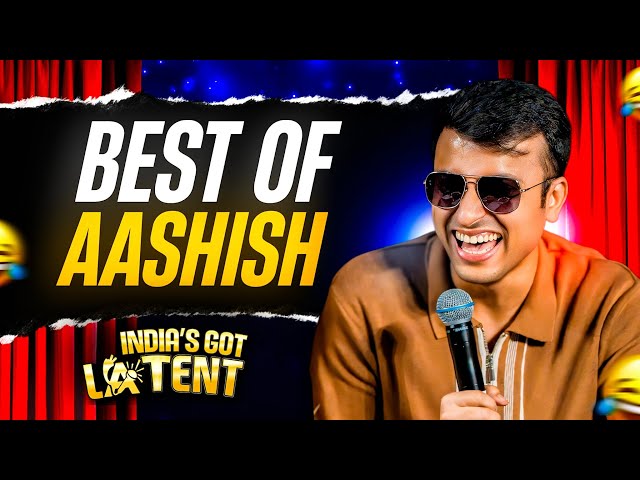BEST OF AASHISH SOLANKI AT LATENT | India's Got Latent