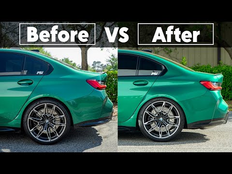 Two Budget Modifications to Transform the look of the 2021 BMW M3 (G80)