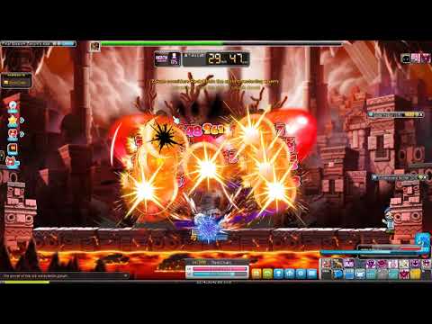 Maplestory - Lvl 200 Cadena Normal Zakum Solo!