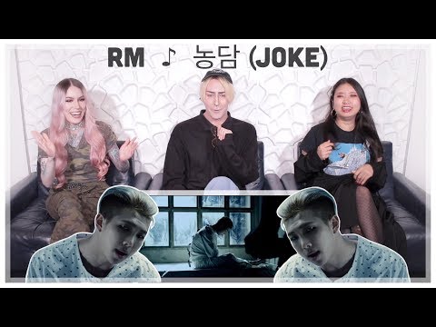 BTS RM '농담' MV REACTION! KING NAMJOON