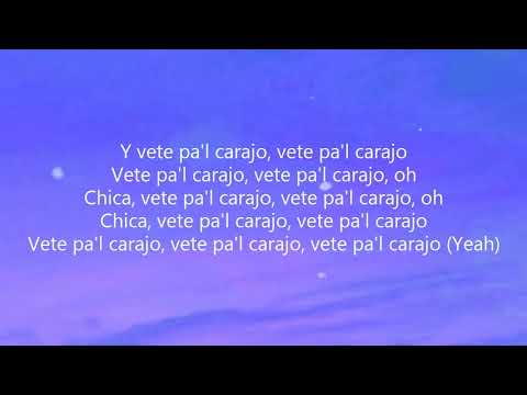 Yan Block x Jay Wheeler x DJ Nelson - Vete Pal Carajo (Letra/Lyrics)