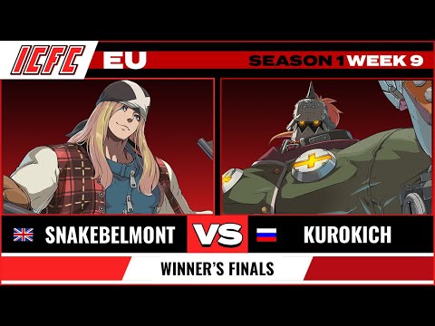 SnakeBelmont (Axl) vs Kurokich (Potemkin) ICFC GGST EU: Season 1 Week 9 - Winner's Final
