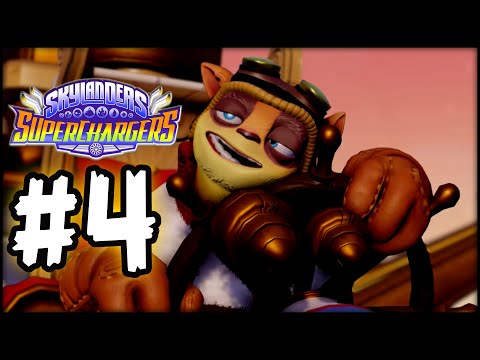 Skylanders SuperChargers - Gameplay Walkthrough - Part 4 - Eon's Sock!