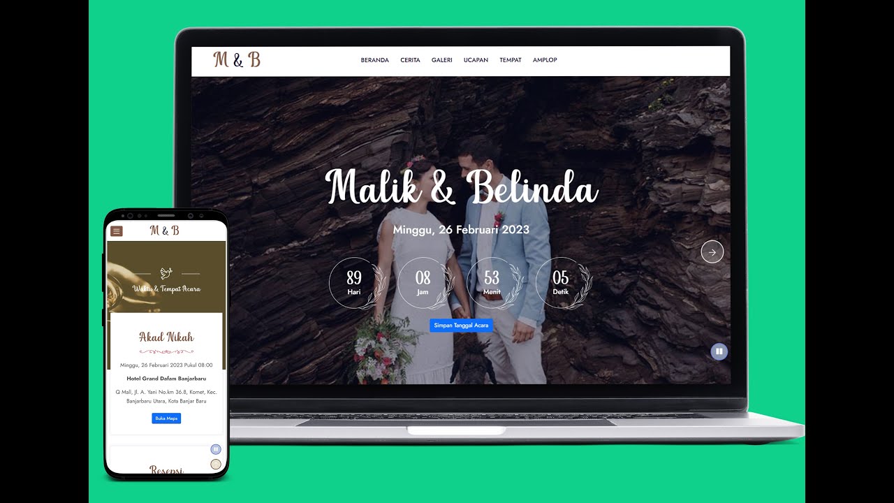 Web Development - Aplikasi Booking Studio Foto, Booking Foto Wedding, dan Undangan Digital - 2
