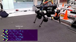 Agile Maneuvers in Legged Robots: a Predictive Control Approach
