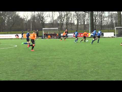 30 jan 2016 PVC C1 - VV De Meern C2 com 4-1 Bal wordt goed rondgespeeld